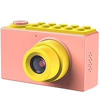TURN RAISE Kids Camera Toys Gifts for 3~10 Years Old Girls,Shockproof Kids Camera Mini Toddler Digital Camcorders with Soft Silicone Shell for Outdoor Play,Pink