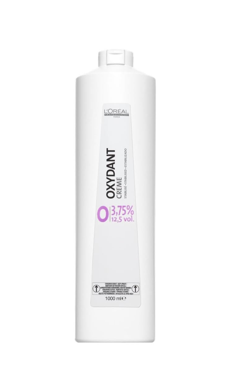 L'Oréal Professionnel 12.5 Volume 3.75% Oxidant Cream, 1000 ml