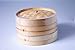 Bamboo Steamer Chinese Food Dumpling Maker - Steaming Basket - Dim Sum Steamer - Dumpling Steamer 9.5 inch - Two Layer Stackable Bamboo Asian Steamer Baskets With Cookbook