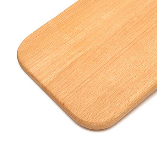 Qianduoduo888 Houten Pizza Plate, Pizza Board Houten Pizza Peel Paddle Pizzapalet Met Afgeronde Hoeken Snijplank Serving… - Afbeelding 5