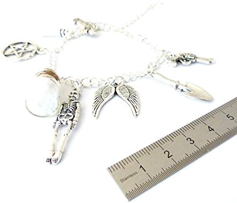Lucky Joyce Skeleton Pistol Salt Bracelet - Supernatural