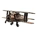 Miniature Biplane Die Cast Novelty Toy Plane Pencil Sharpener Aviator Gift