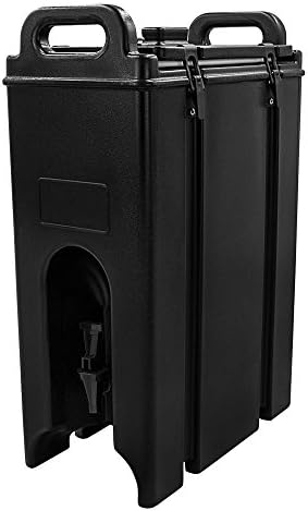 Cater Strong - 18 l. Black Insulated Beverage Server, Each