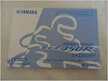 2008 2009 Yamaha YFZ450R Owners Manual YFZ 450 RY: Yamaha: Amazon.com