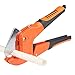 AIRAJ Labor-saving PVC Pipe Cutter, Ratchet Hose and Pipe cutter, Cuts up 1-1/4 inch (42 mm) PEX, PPR, PVC, Aluminum-plastic Tube, Ergonomic Handle for more Labor-saving Use.