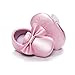 BENHERO Newborn Baby Boys Girls Soft Soled Tassel Bowknots Crib Infant Toddler Prewalker Moccasins Shoes（11cm, 0-6 Months Infant, 5107/Middle Pink