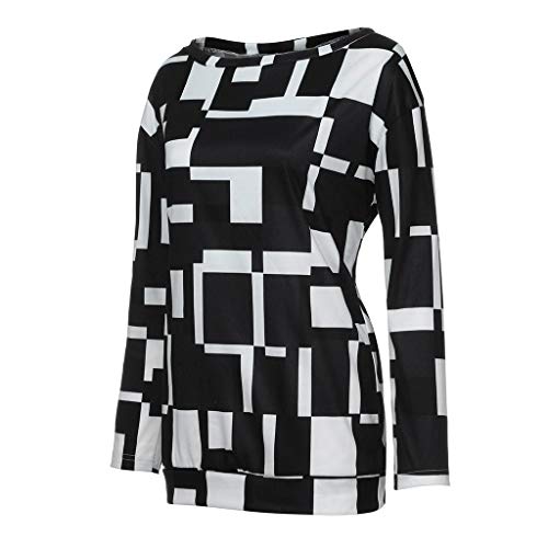 MILIMIEYIK Blouse Dresses for Women Party Night Sexy Women's Active Long Sleeve Workout Running Sports Leisure T-Shirt Black