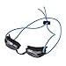 Swim Goggle Bungee Straps, Replacement Swimming Goggle Straps with Cord Lock