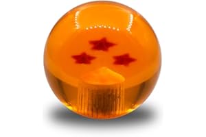 SZJLMKJ Joystick ball top handle Star Balltop Clear Ball Top Handle for ZIPPY SANWA SEIMITSU Hori Crown M6 Joystick (3 stars)