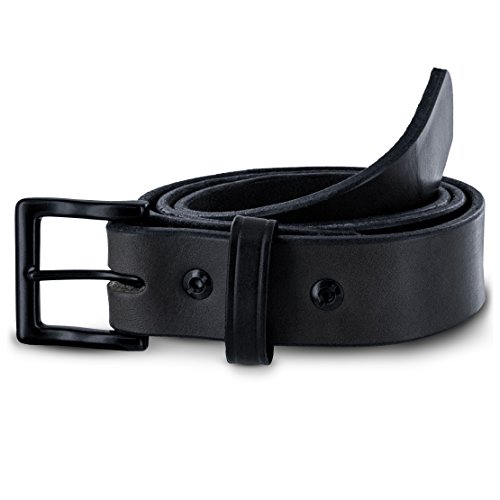 Hanks Everyday "No Break" Thick Leather Belt Mens Heavy Duty Belts