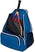 LISH Game Point Tennis Backpack w/ Shoe Compartment - Racket Holder Equipment Bag for Tennis, Racquetball, Squash
