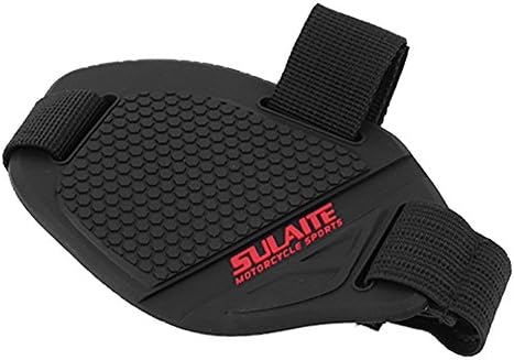 Alloet Gear Shifter Accessories for Shoes Motorcycle Boots Protector Shoe Boot Cover Protective Motorbike Scuff Non Slip Stronger Heel Strap Sock Anti-Abrasion Protectors Moto Companion Gift(Black)