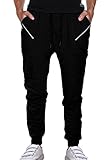 HEMOON Men's Classic Fit Solid Cotton Perfect Flat Front Work Shorts