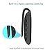 Buckle Bracelet for Fitbit One, Replacement Silicone Band with Chrome Watch Clasp and Fastener Buckle for Fitbit One