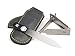 GERmanikure 2pc FINOX Manicure Set with Clippers and Nail File, Grey Leather Case