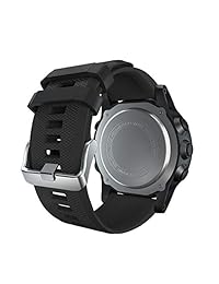 Sport Smart Watch, TINICR Men Sports Smartwatch with Pedometer, Calorie Counter, Distance, Remote Camera, Call & Message Reminder IP68 Waterproof Bluetooth Digital Clock for iOS and Android   Black