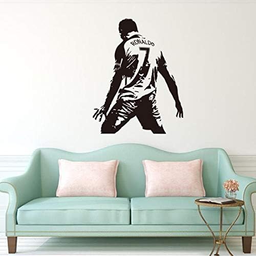 Krisdeer Cristiano Ronaldo Real Madrid Football Star Stickers Wall Stickers Room Decor