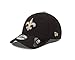 NFL New Orleans Saints Team Classic 39THIRTY Stretch Fit Cap, Medium/Large, Black