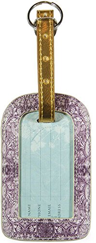 Papaya: Luggage Tag, Artistic Bag Tag, Pretty Suitcase ID For Travel (Henna)