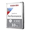 Toshiba X300 10TB Performance & Gaming 3.5-Inch Internal Hard Drive – CMR SATA 6 GB/s 7200 RPM 256 MB Cache…