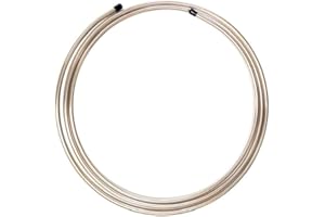 The Stop Shop 5/16" (.312") Real Copper Nickel Roll/Coil of Fuel or Transmission Line - 12 ft.