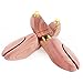 SONGMICS Pair of Cedar Shoe Tree Twin Tube Shoe Shaper Men's 9-10 ULST002