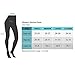 Chikool Workout Pants for Women High Waist Mesh Yoga Leggings Inner Pocket Black