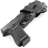 R&R Holsters: IWB Kydex Holster for Glock 19,23,32 with Streamlight TLR-7 (Gen 3-5 Compatible) - Matte Black