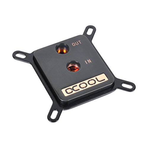 Alphacool NexXxos XP3 Light Water Block, Black Chrome