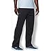 Under Armour Men's Armour Fleece In The Zone Pants, Black/Steel, XXX-Large