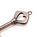 CHUYI Metal Heart Key Shape 1Pcs 32GB USB 2.0 Flash Drive Waterproof Pen Drive Memory Stick USB Flash Disk with Keychain Thumb Drive Gift