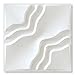 3D Decorative Panels Wall Forms 32.9 ft2 / (12 Panels of 50×50 cm / 19.6×19.6 in) (Star)