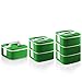 Ozeri Thermomax Stackable Lunch Box and Double-wall Insulated Food Storage Container, Green