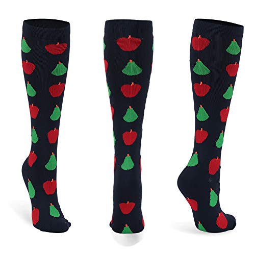 image for HLTPRO Compression Socks (20-30 mmHg) for Women and Men - 1 to 3 Packs