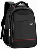 Business School Laptop Backpack hiking best Computer travel backpack book bag Black Gear for Student Waterproof Water Resistant Unisex Fits Most 15 Inch Laptops and Tablets ipad (Black01)