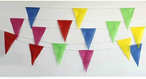 Amazon Com Streamers Confetti 1set Colorful Bunting Warning