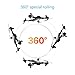 Koeoep RC Quadcopter Drone with 720P HD Camera, Air Pressure Altitude Hold & Rolls Headless Gravity Sensor Helicopter