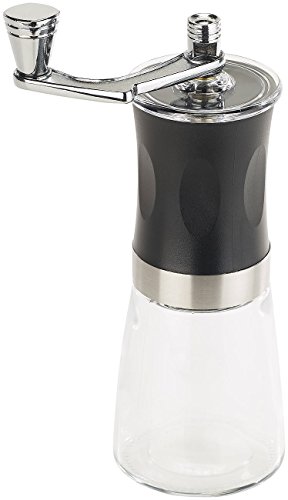 Rosenstein & Söhne Handkaffeemühle: Hand-Kaffeemühle mit Keramik-Mahlwerk, stufenlos einstellbar, 19 cm (Manuelle… – Bild 4