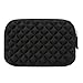 External Hard Drive Sleeve, Evecase Universal Anti-Shock Diamond Portable Neoprene Carrying Sleeve Case with Zipper for 2.5