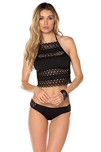 Becca by Rebecca Virtue Women's Siren High Neck Halter Top