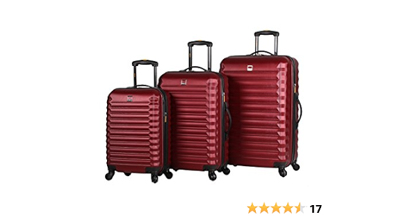Lucas Luggage ABS Hard Case 3 Piece 