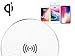 Wireless Charger, Dessa QI Standard Wireless Charging Pad for iPhone X iPhone 8 Plus iPhone 8 and Samsung Galaxy Note 8 S8 S8 Plus S7 Edge S7 S6 Edge Plus Note 8 Note 5 and More (White)