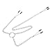 Triple Tweezers Nipple Clamps with Adjustable Metal Chain Breast Labia Clips Clit Clamp