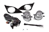 PCP Fog Lights with Mounting Brackets for 2009- 2010 Toyota Corolla