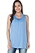 Smallshow Women's Maternity Nursing Tank Top Sleeveless Comfy Breastfeeding Clothes (L)