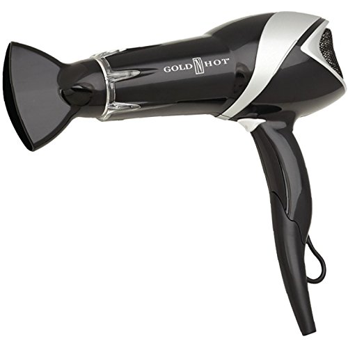 Gold 'n Hot Professional Infrared Light-Up 1875 Watt Hair Dryer, 2.12 Ounce