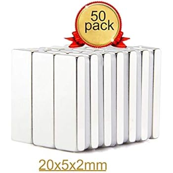 50 pcs 20x5x2mm Rectangle Refrigerator Magnets Fridge Magnet,Office Magnets,Whiteboard Magnets