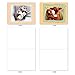 The Best Card Company - 10 Blank Dog Cards Assorted (4 x 5.12 Inch) - Adorable Boxed Animal Note Cards for All Occasions - Cuddle Buddies M6469OCB-NB