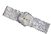 Lauren Annabelle Studio Ivory Wedding Keepsake Toss Garters Lace Vintage White Bridal Prom - Set of 2, 16 inches / 15 inches