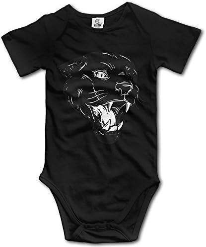 Panther Leopard Animal Comfortable Multi-Functional 100% Cotton Non Fading Short Sleeve Baby Creeper Newborn Baby Bodysuit